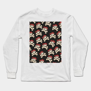 Skull and Crossbones Long Sleeve T-Shirt